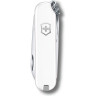 Нож-брелок Victorinox Classic SD 0.6223.7G, белый